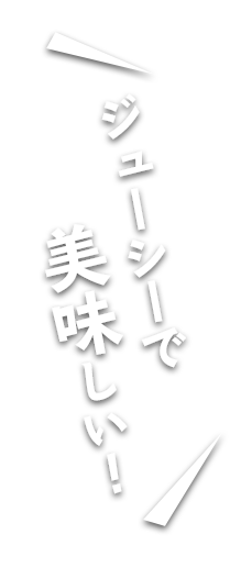 ジューシーで美味しい