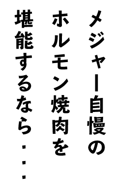 堪能するなら