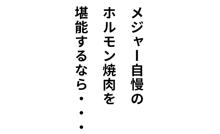 堪能するなら